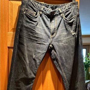 Calvin Klein Slim Distressed Jeans